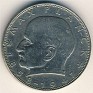 Deutch Mark - 2 Mark - Germany - 1957 - Copper-Nickel - KM# 116 - 26,75 mm - Subject: Max Planck. Obv: Eagle above denomination. Rev: Head left, dates below. - 0